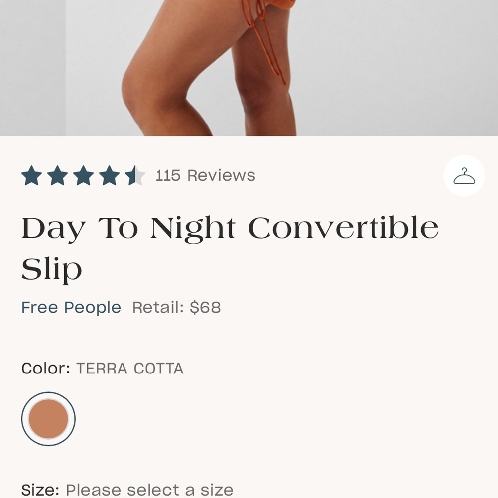 ๐๐ฟ๐ฒ๐ฒ ๐ฃ๐ฒ๐ผ๐ฝ๐น๐ฒ ๐๐ฃ๐ฉ๐๐ข๐๐ฉ๐๐ก๐ฎ Terracotta ๐๐ฎ๐ โ๏ธto Night ๐ XS Slip Dress - Picture 7 of 16